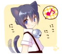 🙂 emoji Boy of a Black Cat @tikelku Telegram sticker 1 of 41