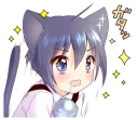 😦 emoji Boy of a Black Cat @tikelku Telegram sticker 18 of 41