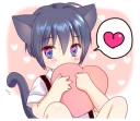 😍 emoji Boy of a Black Cat @tikelku Telegram sticker 19 of 41