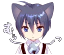 🙂 emoji Boy of a Black Cat @tikelku Telegram sticker 2 of 41