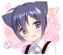 😙 emoji Boy of a Black Cat @tikelku Telegram sticker 17 of 41