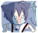 😭 emoji Boy of a Black Cat @tikelku Telegram sticker 21 of 41