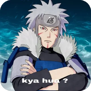 👍 emoji Tobirama's pack Telegram sticker 15 of 61