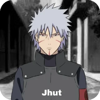 👍 emoji Tobirama's pack Telegram sticker 14 of 61