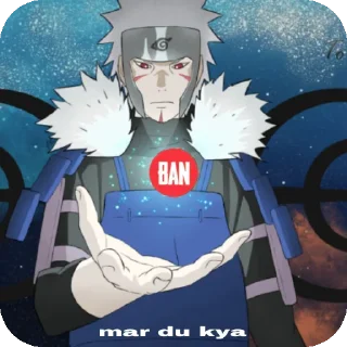 🪐 emoji Tobirama's pack Telegram sticker 23 of 61
