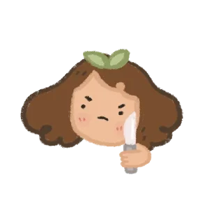 Sticker from bonk by rissaartt