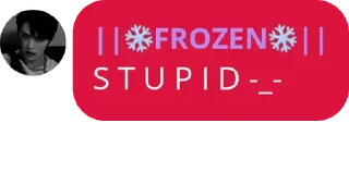 Sticker from @FROZENBEING QUOTES