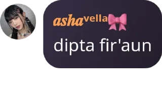 Sticker from kanjeng ratu asha