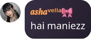 Sticker from kanjeng ratu asha
