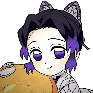 Sticker from @wallpaper_kid || Shinobu Chibi 💖