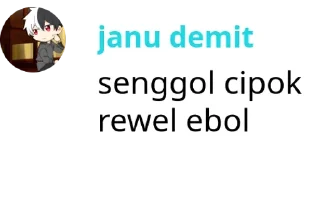 🐇 emoji Lėxus kasep dan 🇺🇦 QuotLy pack by @QuotLyBot Telegram sticker 10 of 19