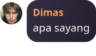 Sticker from dimas ganteng