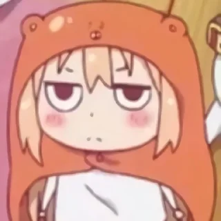 Sticker from Umaru chan