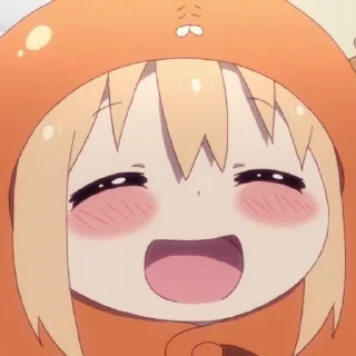 Sticker from Umaru chan