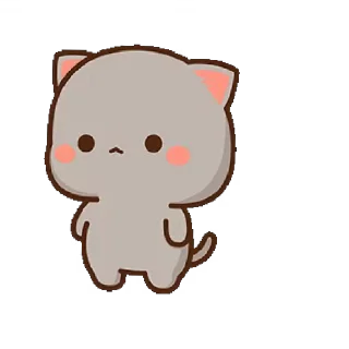 😟 emoji Peach & Goma @PeachLovesGoma Telegram sticker 12 of 51
