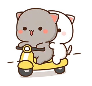 🛵 emoji Peach & Goma @PeachLovesGoma Telegram sticker 24 of 50