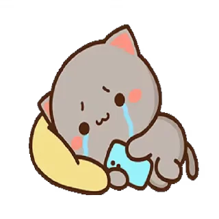 😭 emoji Peach & Goma @PeachLovesGoma Telegram sticker 9 of 51