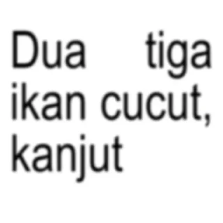 Sticker from kale lucu