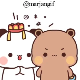 🤫 emoji Dudu 🥰 @billimeowmeow Telegram sticker 13 of 50