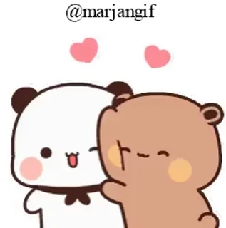 🤗 emoji Dudu 🥰 @billimeowmeow Telegram sticker 12 of 50