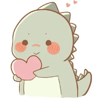 🦖 emoji 🦖 Dino @lovimyself Telegram sticker 7 of 8