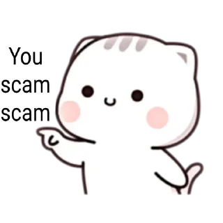 🐈 emoji Cat Bad Bad @kuachank Telegram sticker 10 of 84