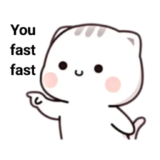 🐈 emoji Cat Bad Bad @kuachank Telegram sticker 24 of 84
