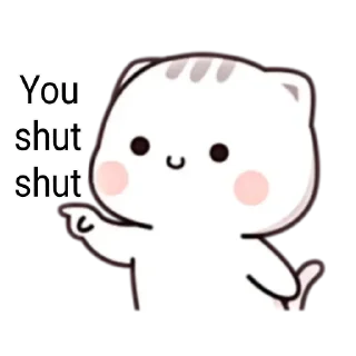🐈 emoji Cat Bad Bad @kuachank Telegram sticker 14 of 84