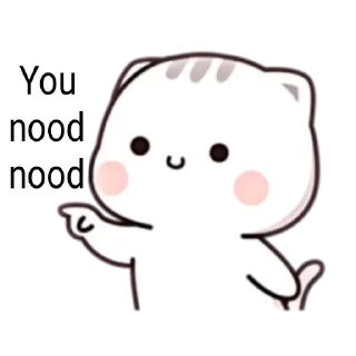 🐈 emoji Cat Bad Bad @kuachank Telegram sticker 11 of 84