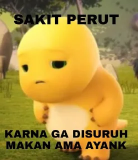 Sticker from Meme ayang