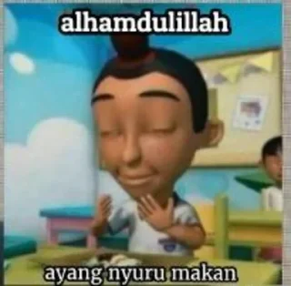 Sticker from Meme ayang