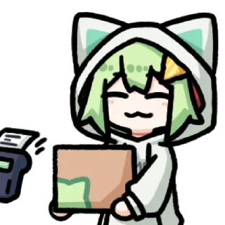 Sticker from 撕梓咩 Suzume @zhaxia_cn