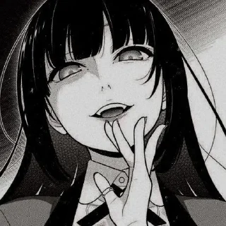 🎲 emoji *ೋJabami Yumeko'||@zcpewxv Telegram sticker 2 of 21