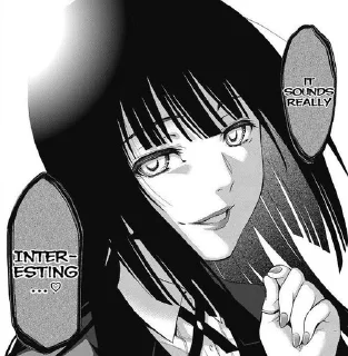 🎲 emoji *ೋJabami Yumeko'||@zcpewxv Telegram sticker 19 of 21