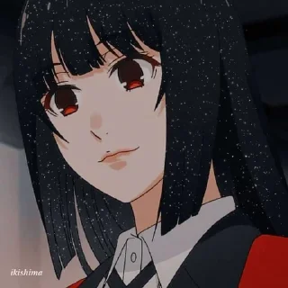Sticker from Yumeko jabami>•<