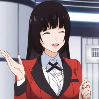 Sticker from Yumeko Jabami @AnimStick