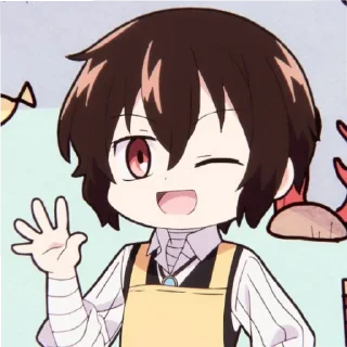 Sticker from dazai