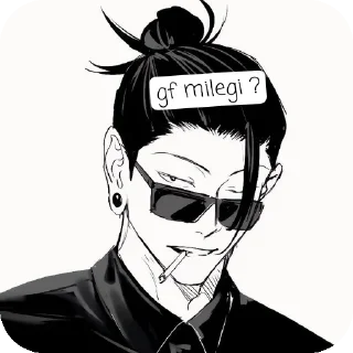 👍 emoji DaZai OsaMu's Telegram sticker 1 of 120