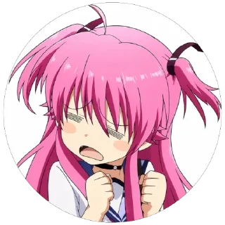 Sticker from Yui • Angel Beats