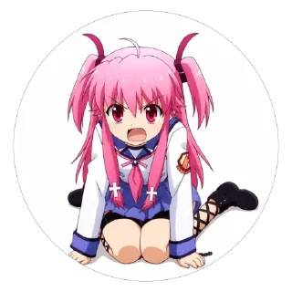 Sticker from Yui • Angel Beats