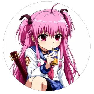 Sticker from Yui • Angel Beats