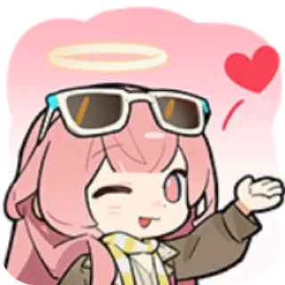 😎 emoji Arknights - Athi Telegram sticker 11 of 56