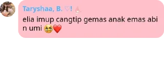 Sticker from sayang abi & umi 😢❤️ pack by @QuotLyBot