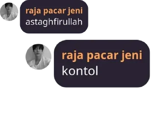 Sticker from raja (eja) anak abi umi