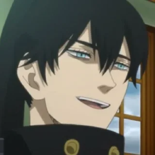 😈 emoji nacht black clover @wewibuan Telegram sticker 3 of 28