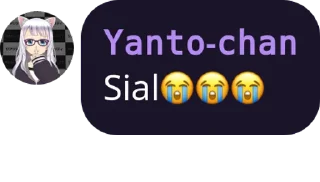 😜 emoji 𝚈𝚊𝚗𝚝𝚘-𝚌𝚑𝚊𝚗 stic-pack (@YogaWaifuBot) Telegram sticker 16 of 38