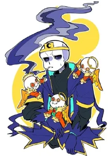 🚬 emoji SD! Nightmare Sans Telegram sticker 17 of 37