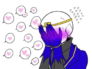 🚬 emoji SD! Nightmare Sans Telegram sticker 13 of 37