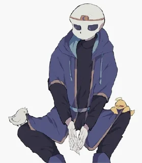 🚬 emoji SD! Nightmare Sans Telegram sticker 10 of 37
