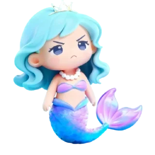 🧸 emoji Mayie ratu mermaid Telegram sticker 6 of 30